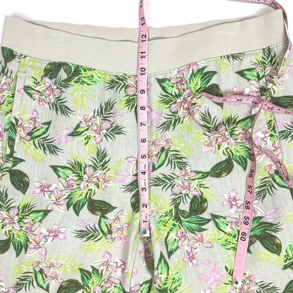 J. Jill Love Linen Orchid Cropped Pants - Picture 13 of 15